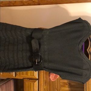 Grey sweater top/dress